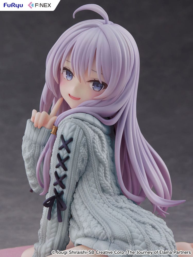 1/7 Wandering Witch: The Journey of Elaina: Elaina knit ver. Repaint BLUE