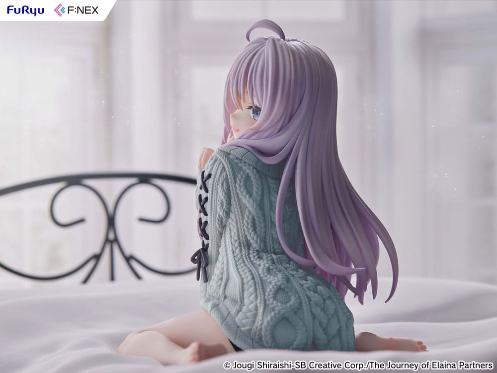 1/7 Wandering Witch: The Journey of Elaina: Elaina knit ver. Repaint BLUE