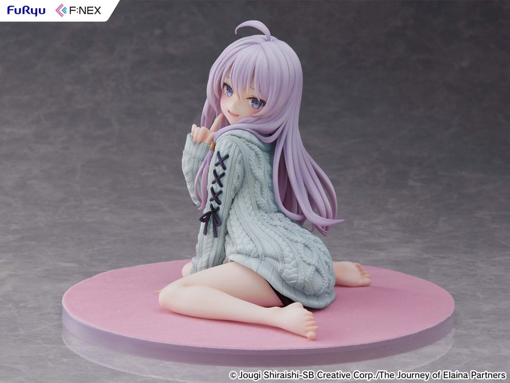 1/7 Wandering Witch: The Journey of Elaina: Elaina knit ver. Repaint BLUE