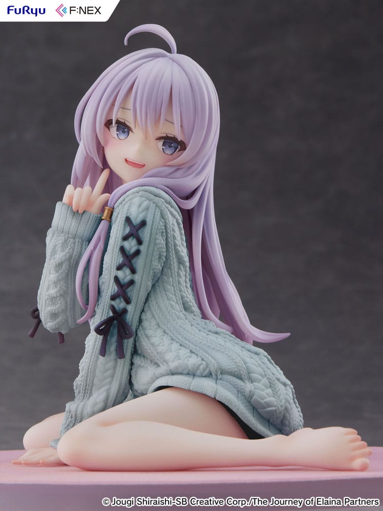 1/7 Wandering Witch: The Journey of Elaina: Elaina knit ver. Repaint BLUE