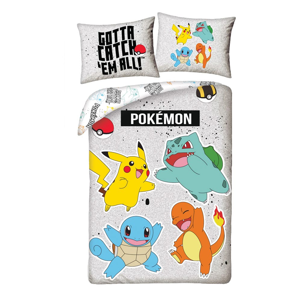 Pokémon Duvet Set Ver. 11 140 x 200 cm / 70 x 90 cm