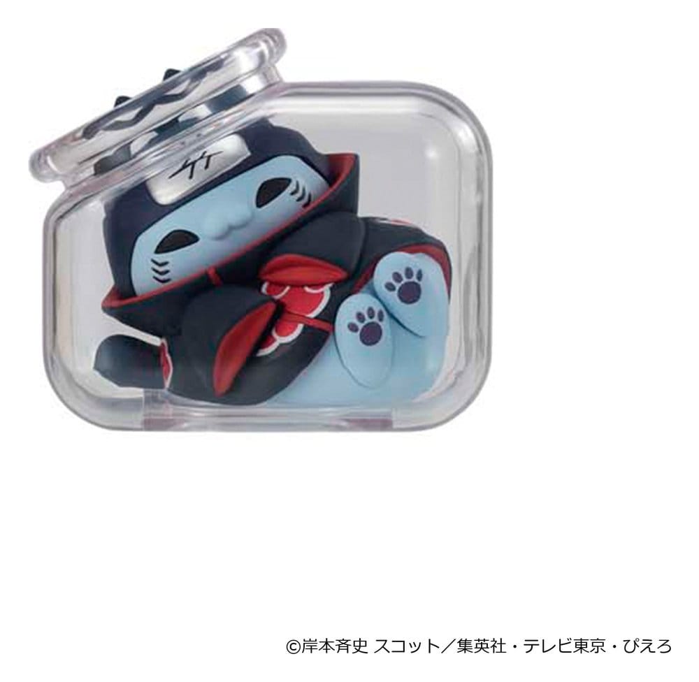Naruto Shippuden Mega Cat Project Mini Figures Good Night Nyaruto! Gathering Akatsuki Edition Vol. 2 6 cm Blind Box Display (8)