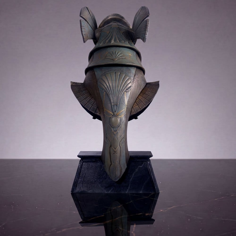 Stargate Desktop Replica Helmet Replica Horus Guard Helmet 15 cm