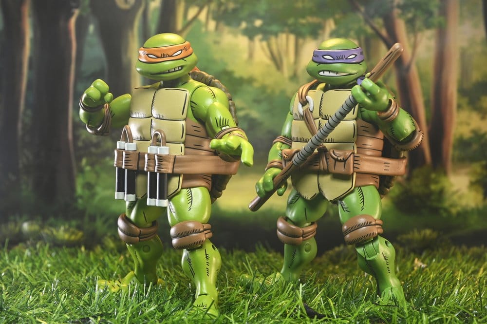 Teenage Mutant Ninja Turtles x Usagi Yojimbo Ultimate Action Figure Michelangelo 18 cm
