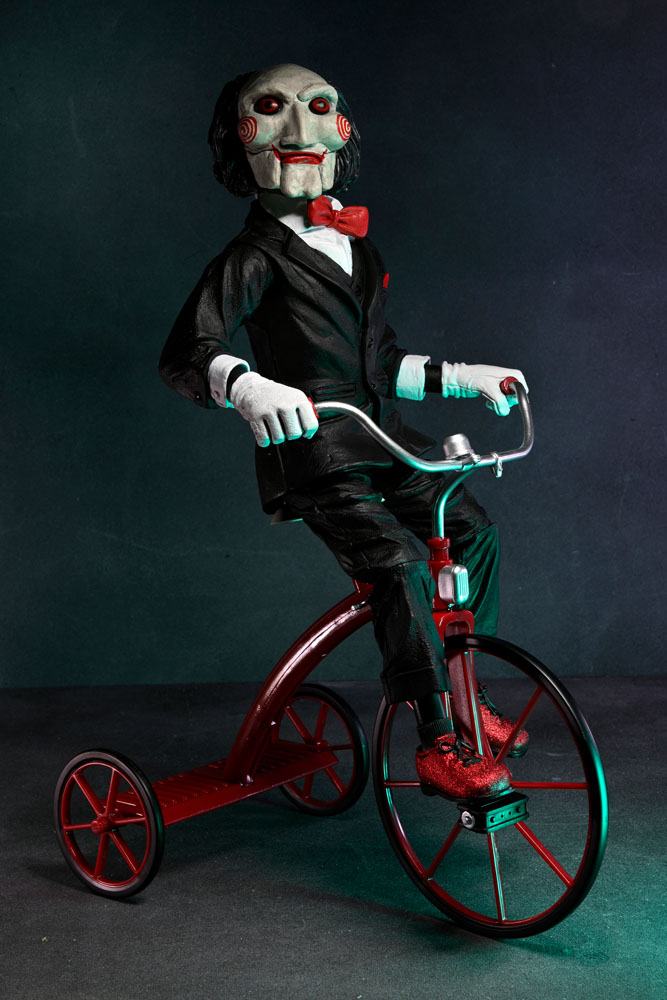 Saw Action Figure with Sound Billy with Tricyle 30 cm