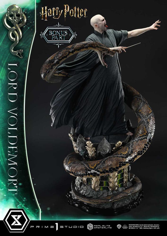 Harry Potter Real Elite Masterline Series Statue 1/4 Lord Voldemort Bonus Version 83 cm