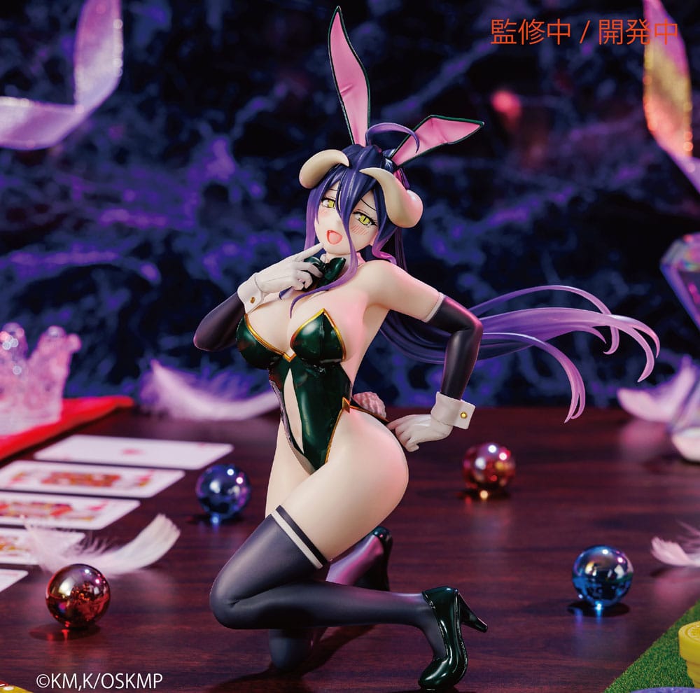 Overlord One-Seventh Carat PVC Statue 1/7 Albedo Bunny Ver. 19 cm