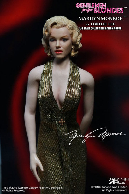 1/6 Marilyn Monroe "Lorelei Lee" Gold Dress ver.