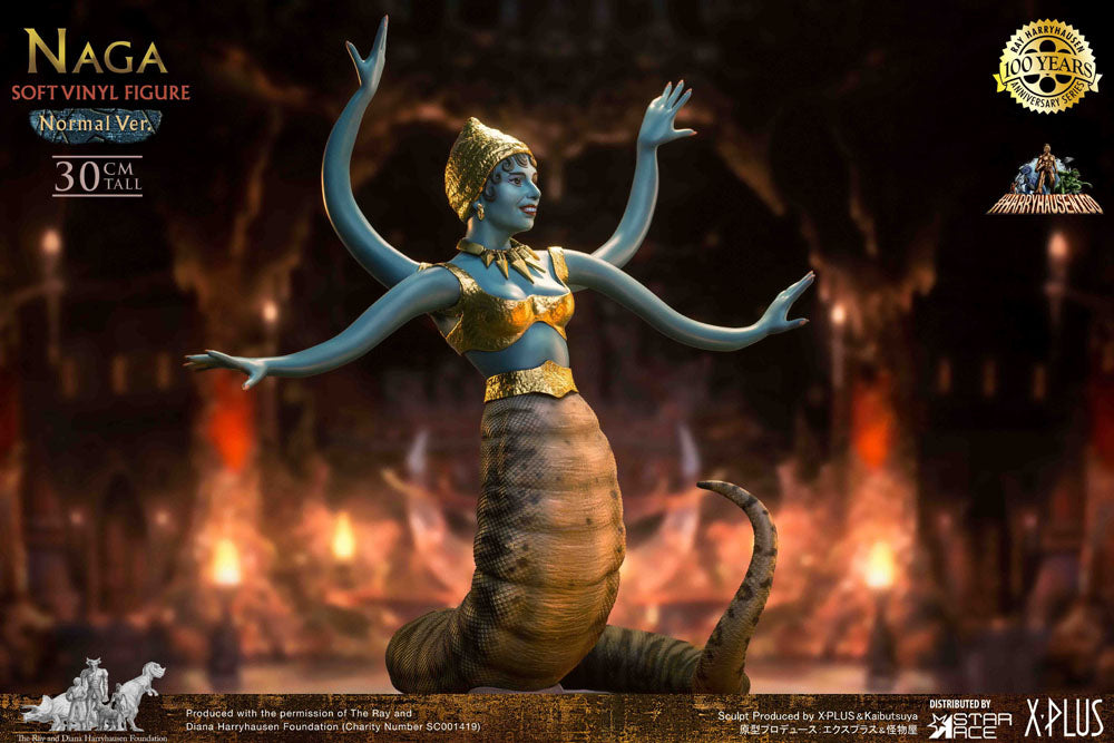 The 7th Voyage of Sinbad Soft Vinyl Statue Ray Harryhausen's Naga (Snake Woman) Deluxe Version 31 cm