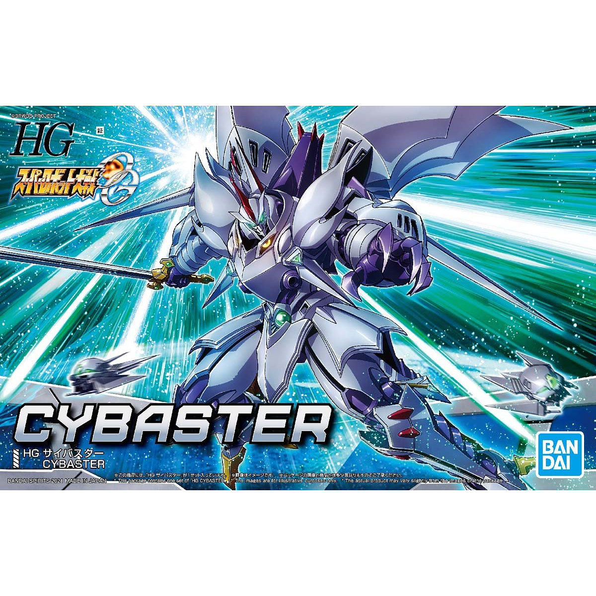 HG CYBUSTER (SUPER ROBOT WARS)