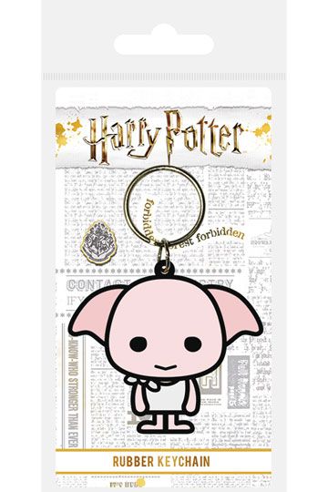 Portachiavi in gomma Harry Potter Chibi Dobby 6 cm