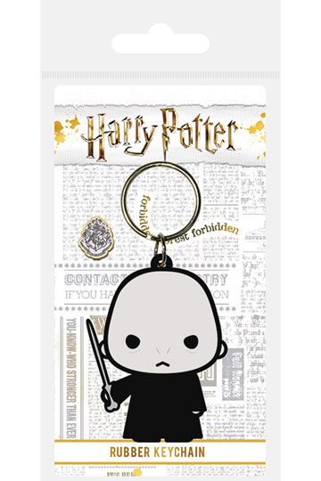 Portachiavi in gomma Harry Potter Chibi Voldemort 6 cm