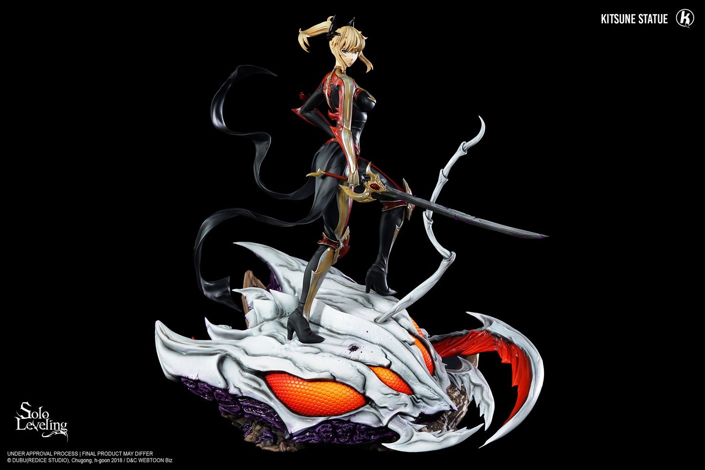 1/6 Solo Leveling Statue Cha Hae-In 37cm