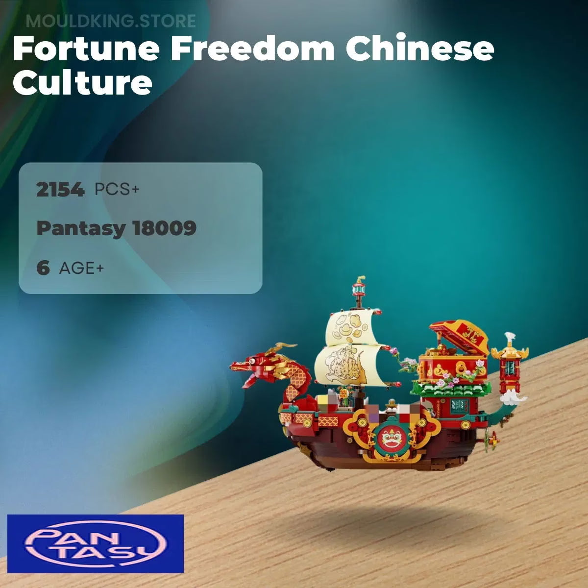 Construction Kit - 18009 - Fortune Dragon Ship