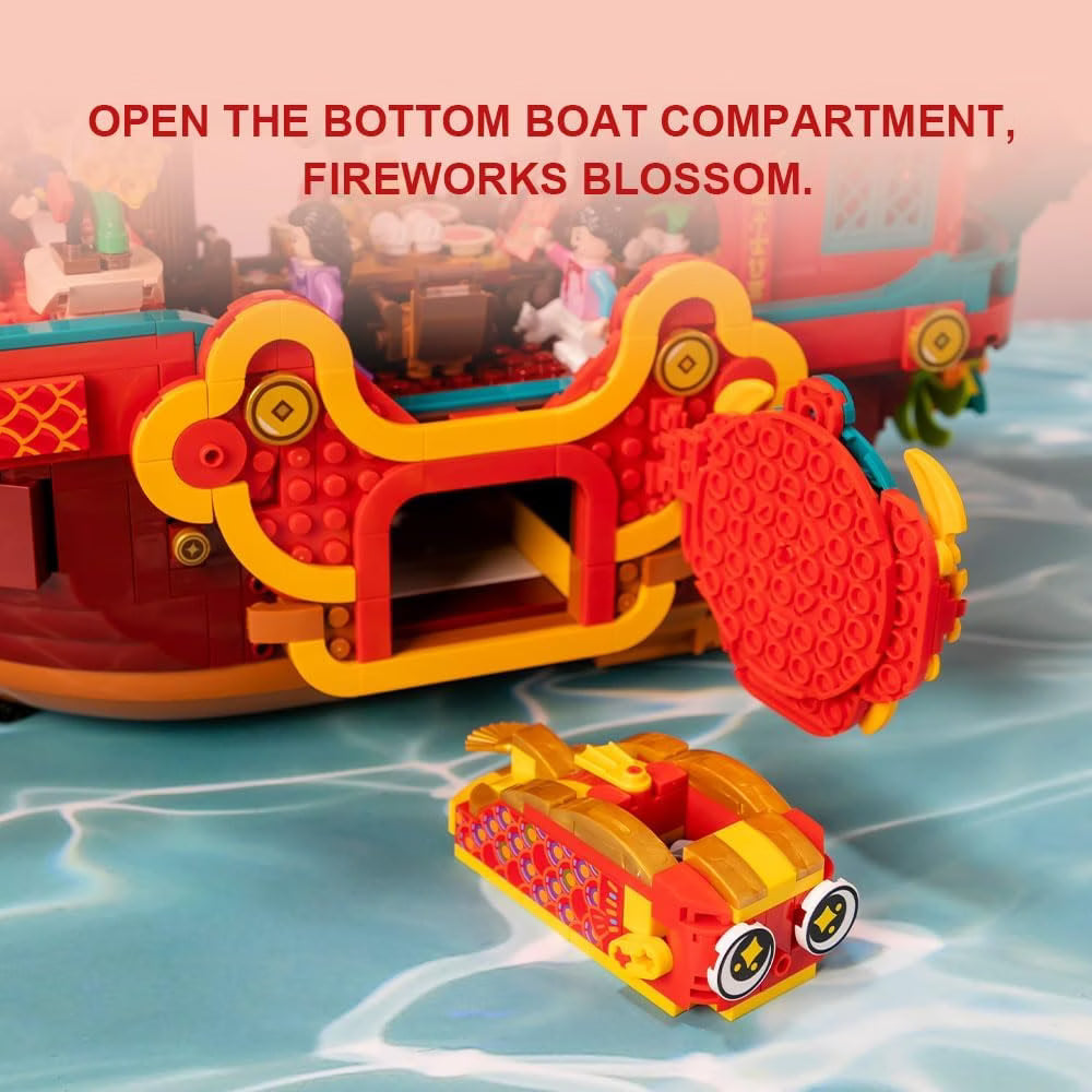 Construction Kit - 18009 - Fortune Dragon Ship