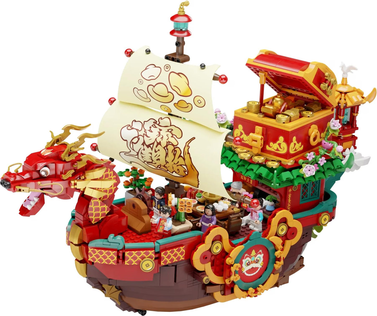 Construction Kit - 18009 - Fortune Dragon Ship