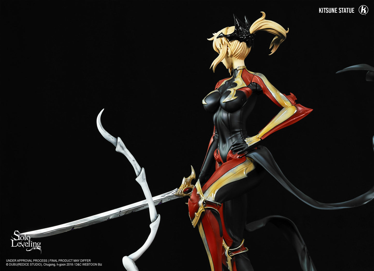 1/6 Solo Leveling Statue Cha Hae-In 37cm