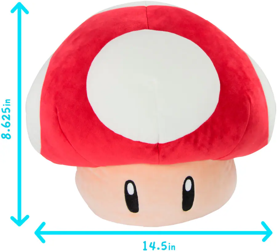 Plush - Super Mario - Super Mushroom