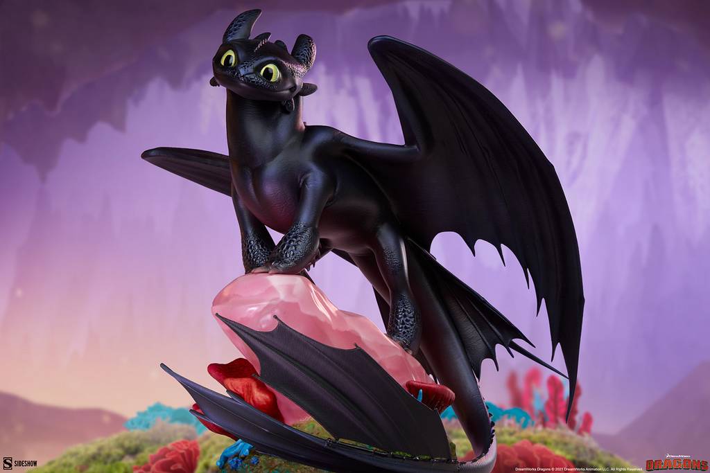 Collector Statue - How to train your Dragon - Toothless