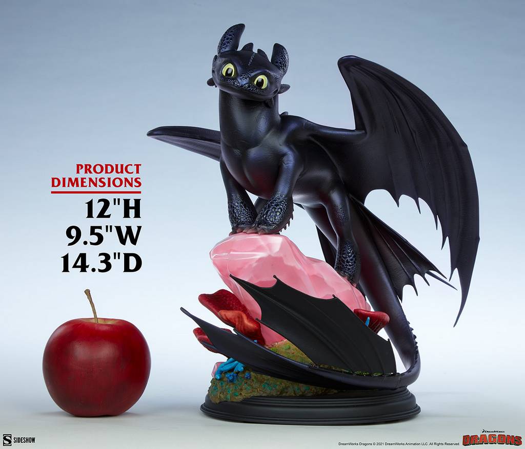 Collector Statue - How to train your Dragon - Toothless