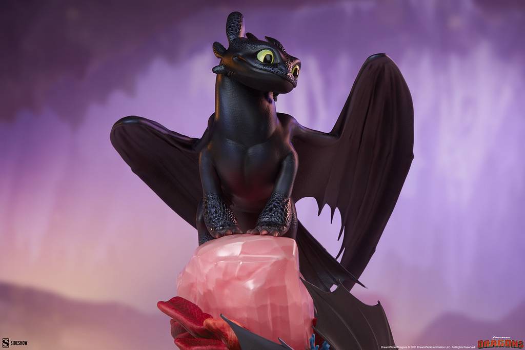 Collector Statue - How to train your Dragon - Toothless