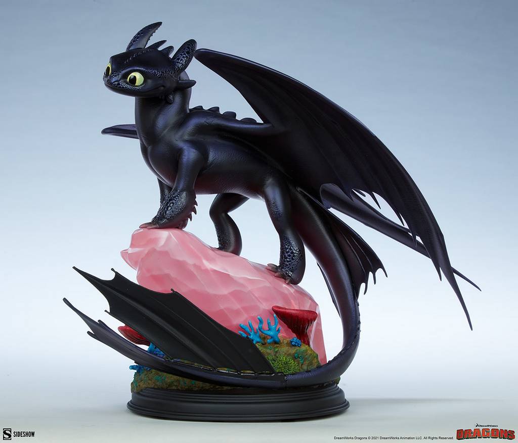 Collector Statue - How to train your Dragon - Toothless