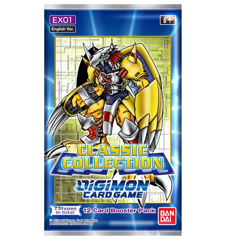 Trading Cards - Booster - Digimon - Classic Collection - EX01 - 1 single package booster