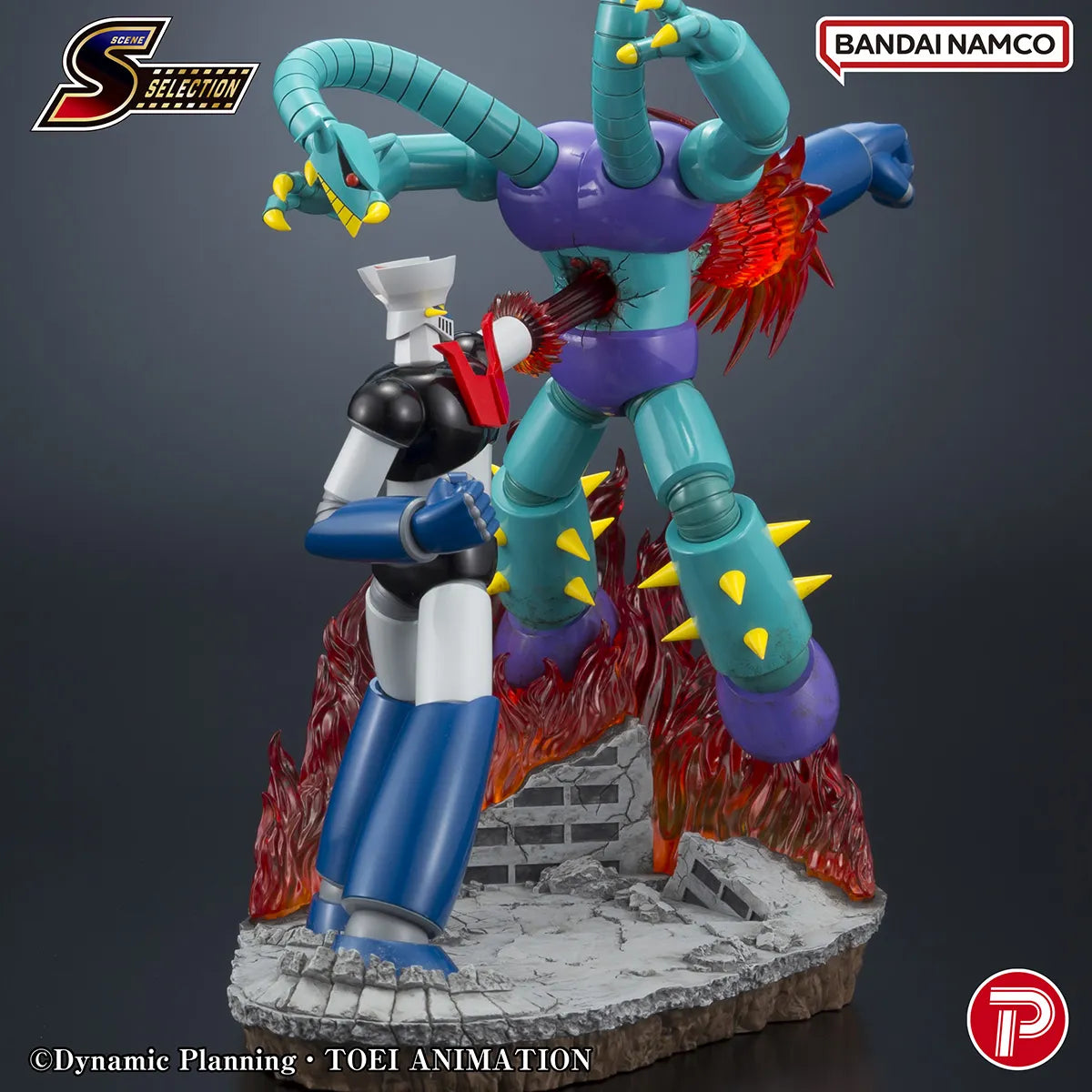 Scene Selection 03 Mazinger Z Rocket Punch! Diorama