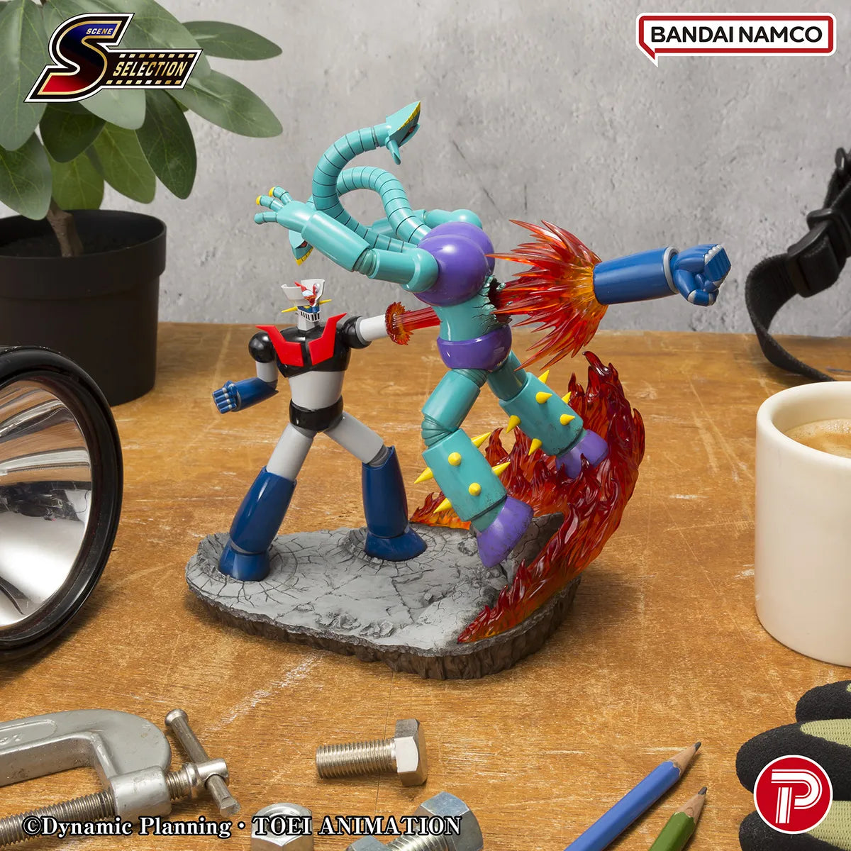 Scene Selection 03 Mazinger Z Rocket Punch! Diorama
