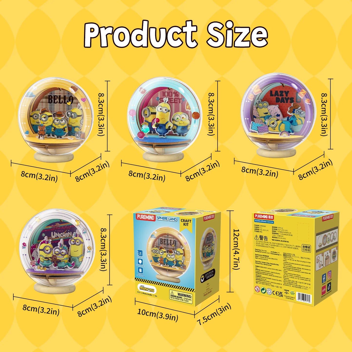 Minions Puremind Sphere Land Dreamy Unicorn