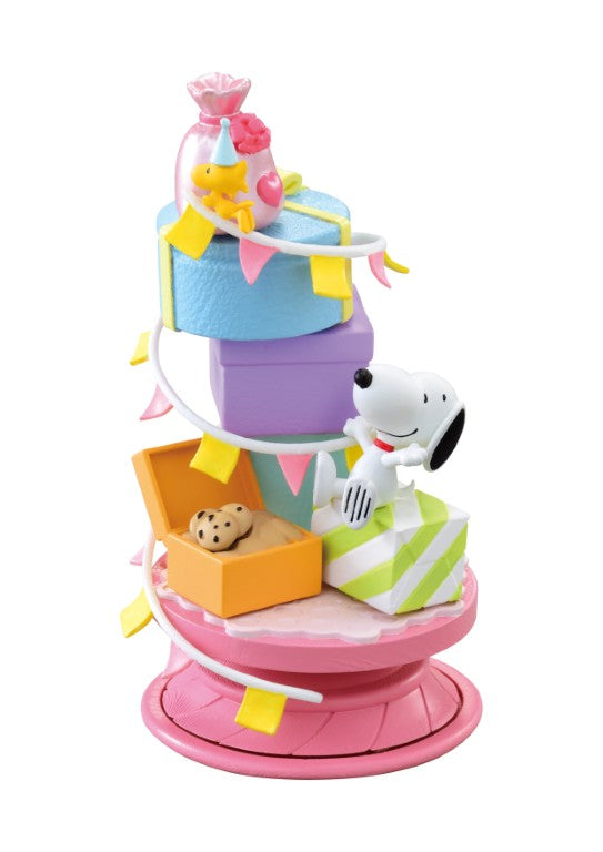 Re- Ment Snoopy Spiral Diorama: 1Box (6pcs)