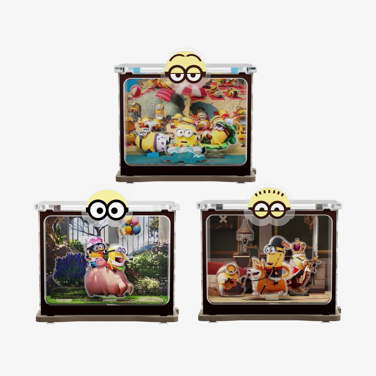 Minions Puremind Mini Scene King Bob