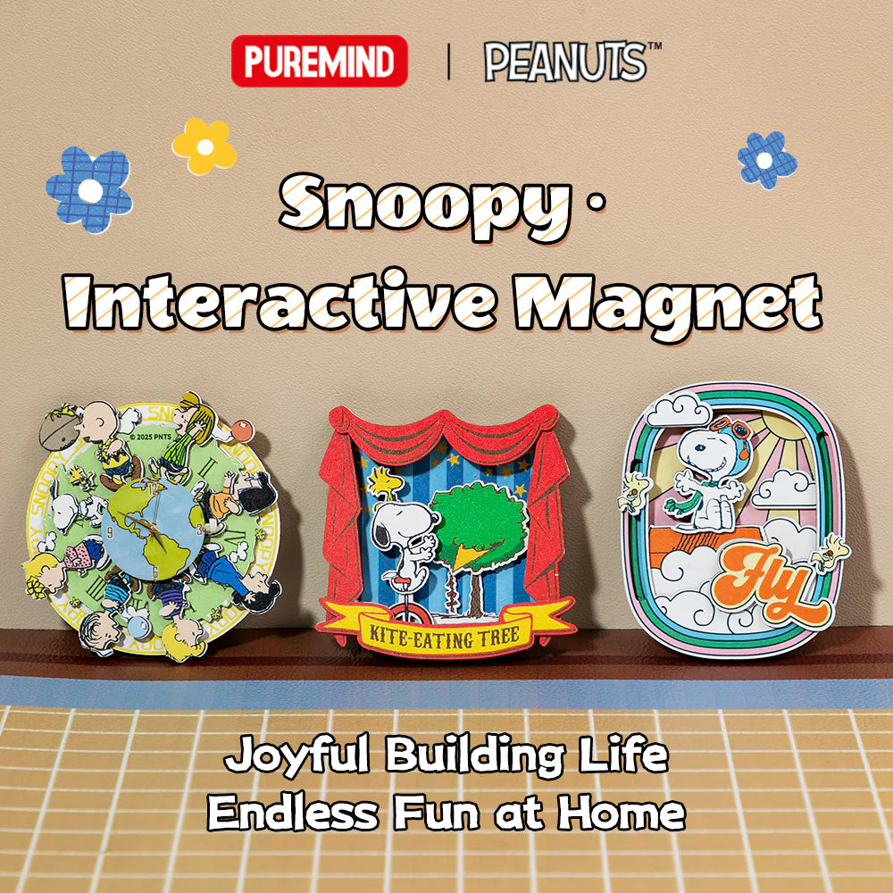 Snoopy Puremind Interactive Magnet Snoopy Circus Adventure