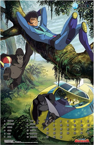 Calendar - UFO Robot Grendizer - Gorilla