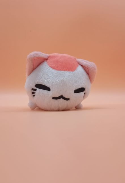 Plush - Nemuneko - Pink and White - Coll. Paw