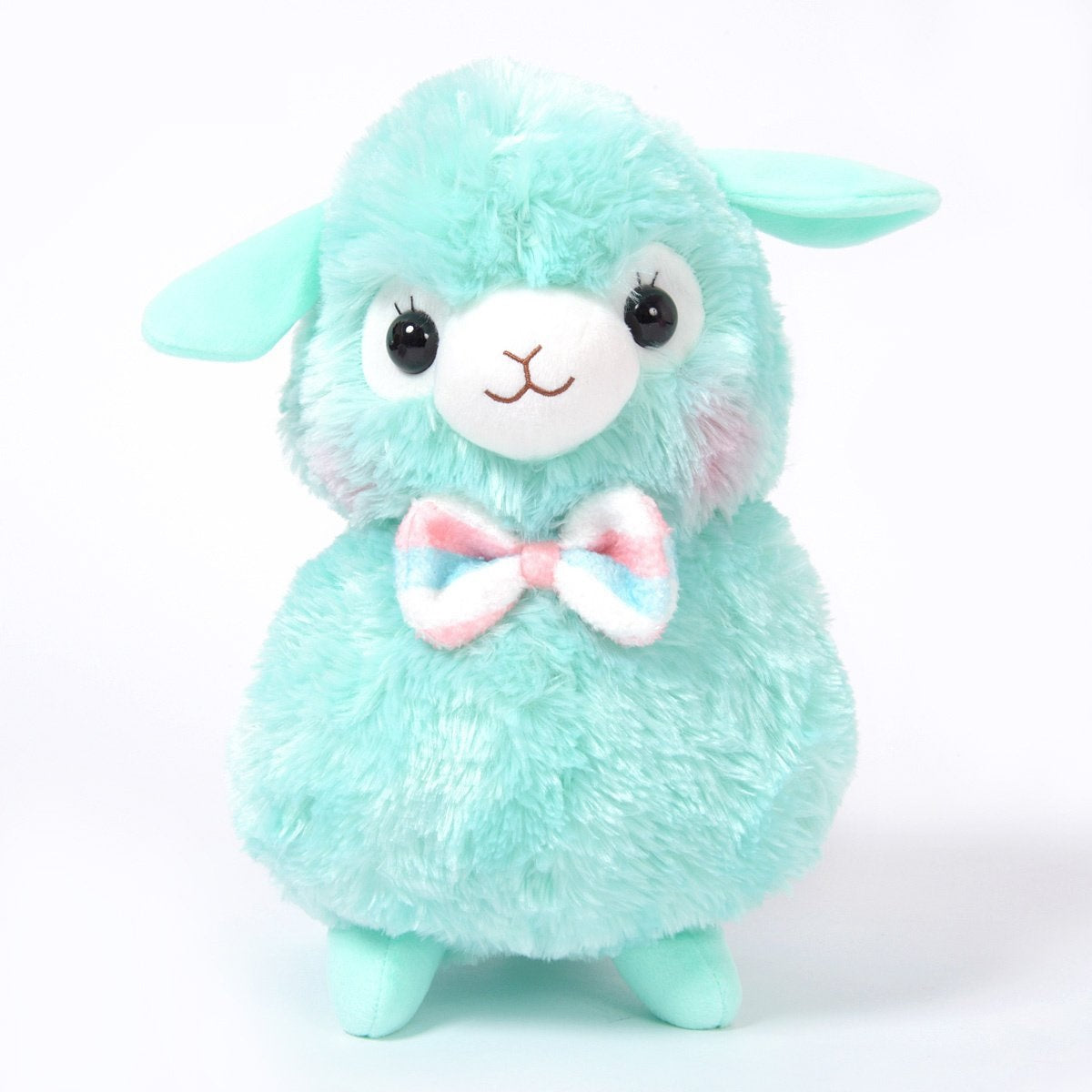 Plush - Cute pets - Alpaca - Kids Fuwa Moko - Blue