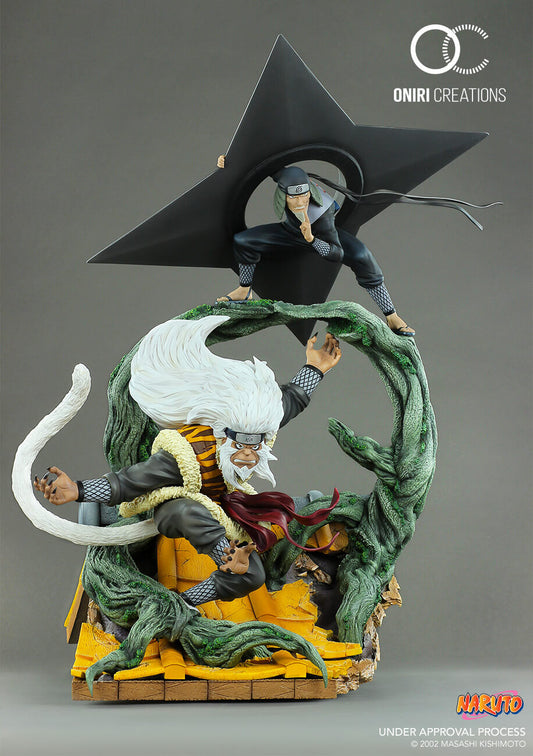 Collector Statue - Naruto - Sandaime Hokage - The Last Fight