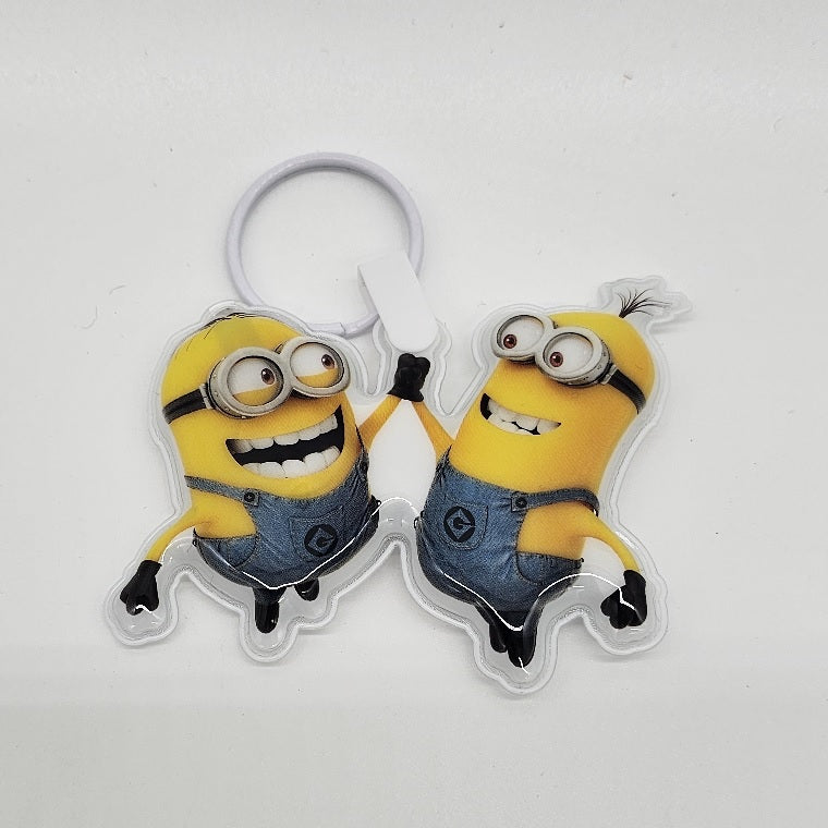 Keychain - Despicable Me - Kévin & Dave - Yellow