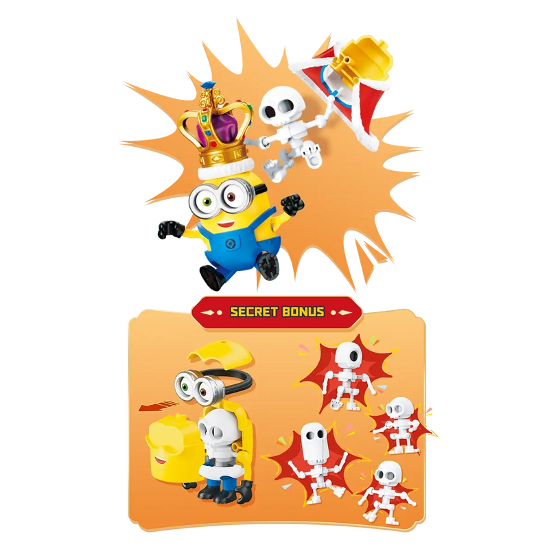 Minions Blokees Mokoo Series 01 Minions-N-Disguise asst 6pcs