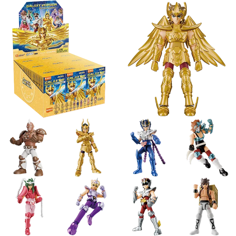 Saint Seiya Blokees Saint Seiya Galaxy Version 01 Asst 9pcs