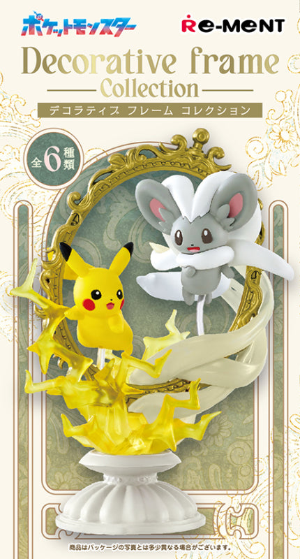 Re-ment Pokemon Decorative Frame Collection 6pcs: single box