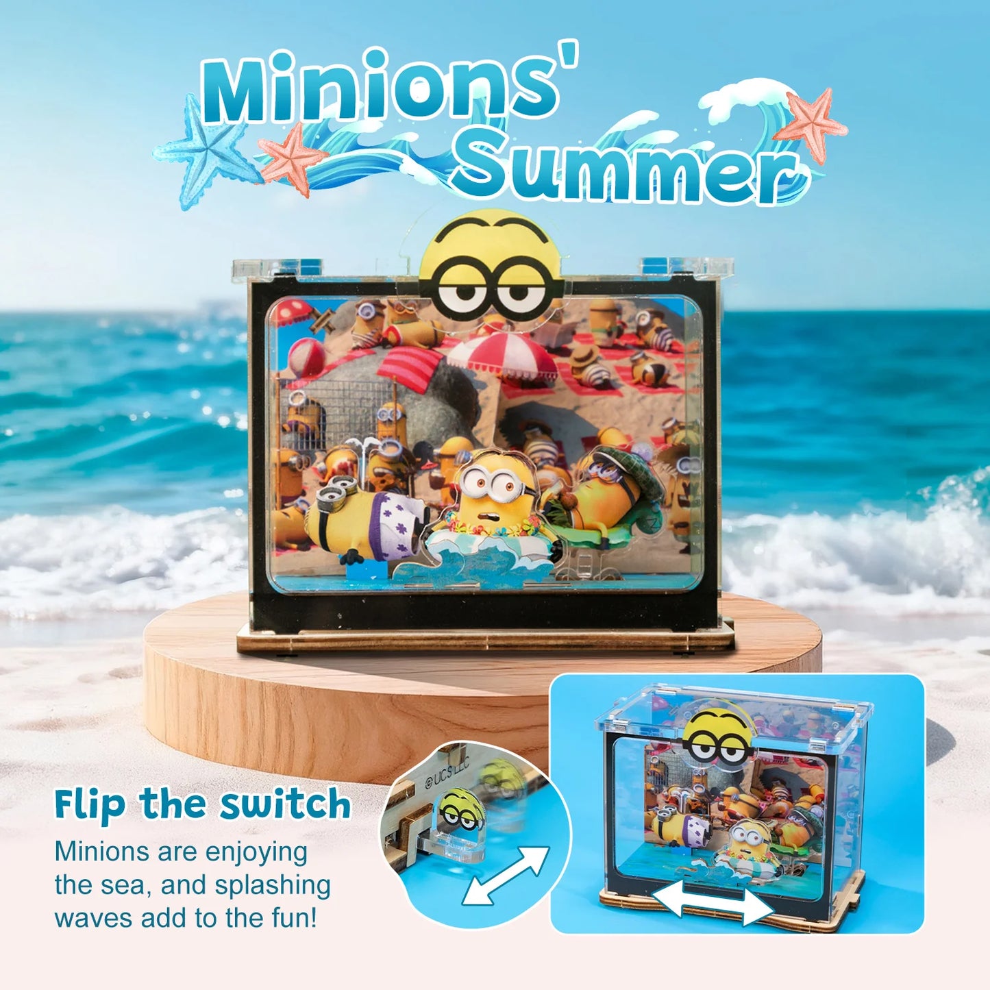 Minions Puremind Mini Scene King Bob