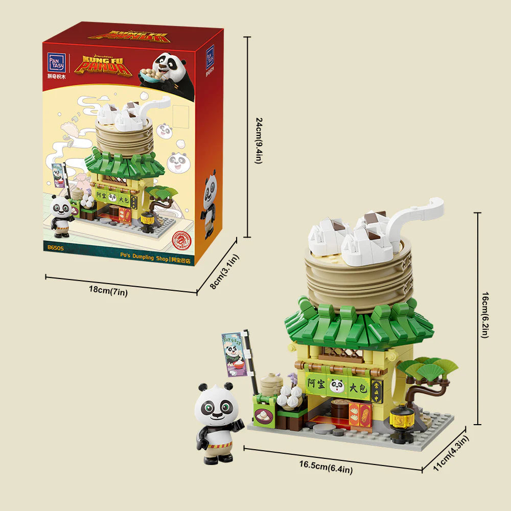 Pantasy X Kung Fu Panda Mini Street View- Po's Dumpling Shop 86505