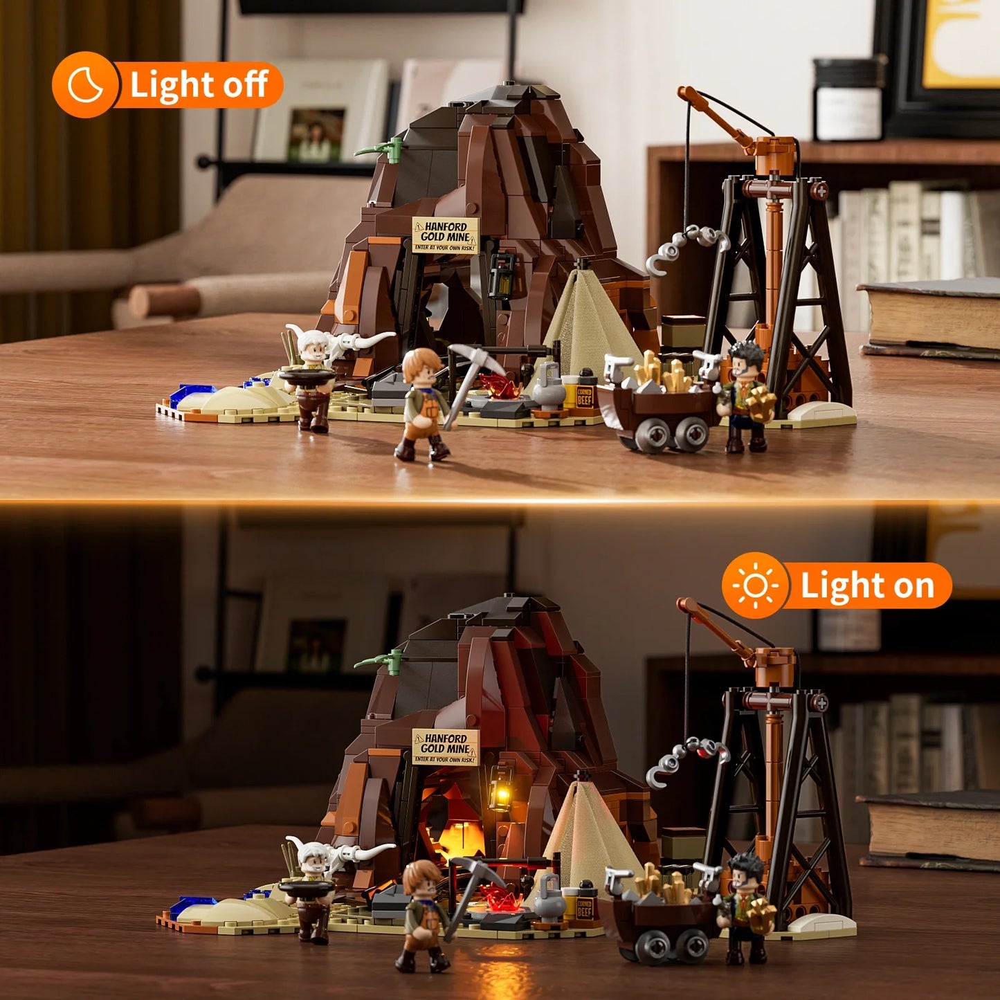Lumibricks The Old West 14009 Old West Gold Mine