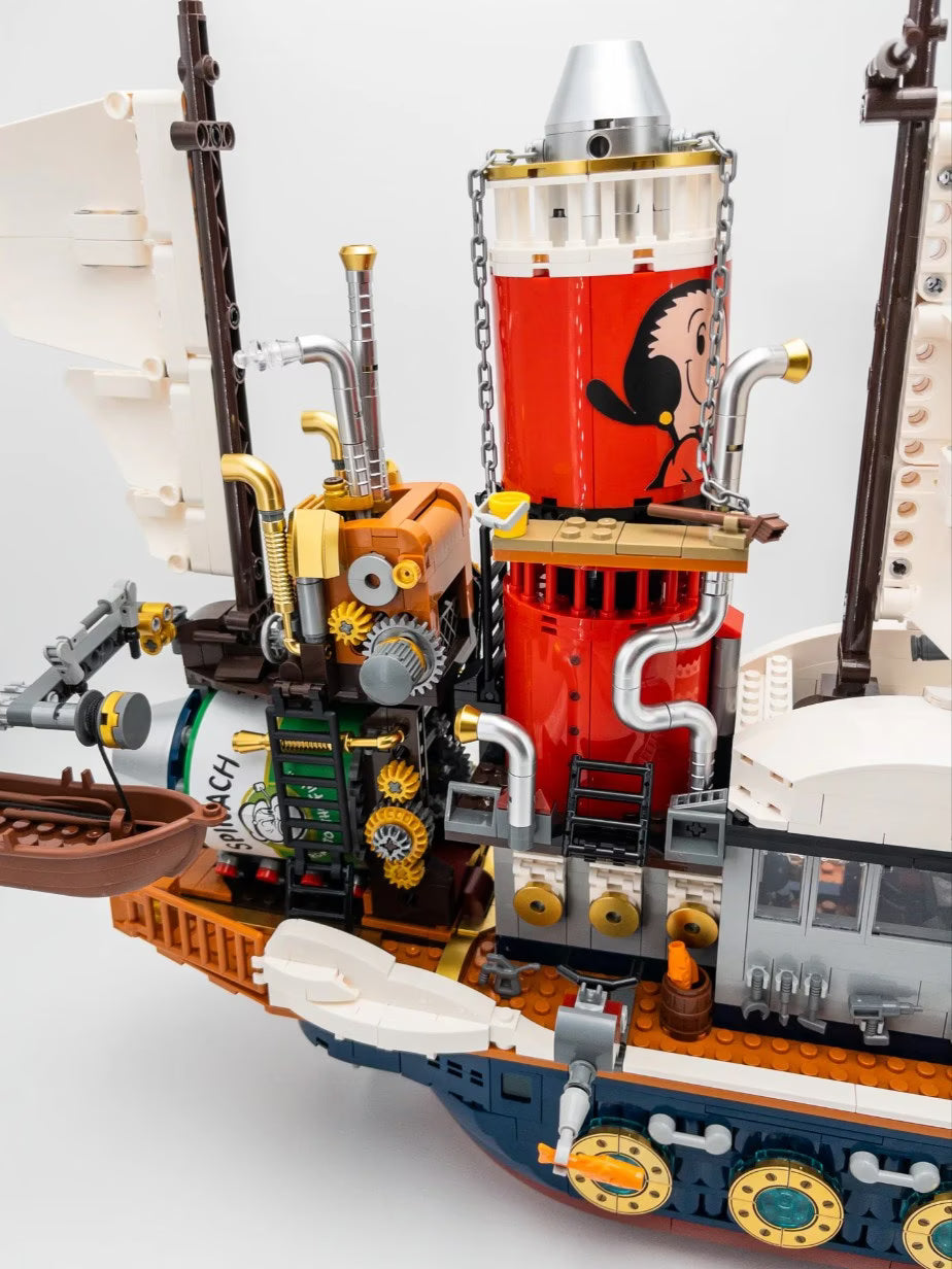 Construction Kit - Popeye - 86402 - Popeye Treasure Hunt Steamship