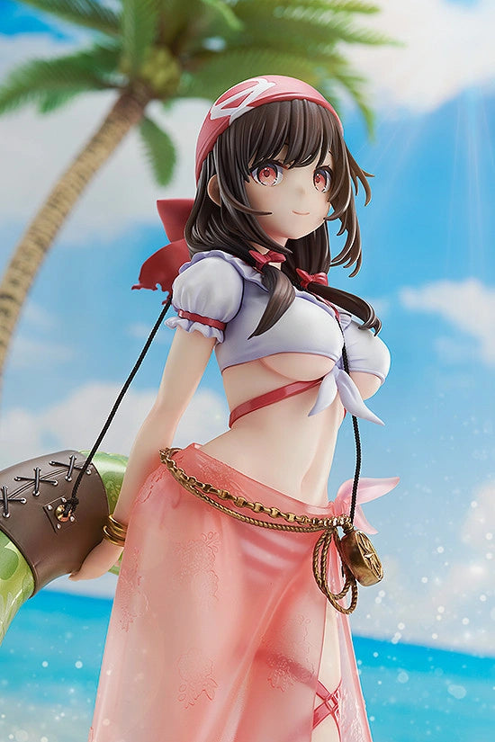 Kono Subarashii Sekai ni Shukufuku wo! Statue 1/7 Yunyun Light Novel Cosplay On The Beach Ver. 25 cm