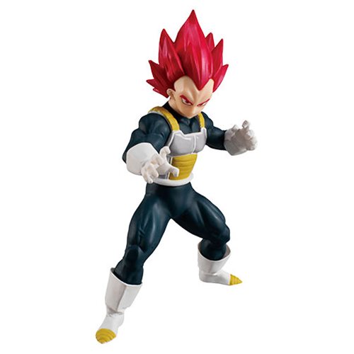 Static Figure - Dragon Ball - Super Saiyan God Shokugan - Vegeta