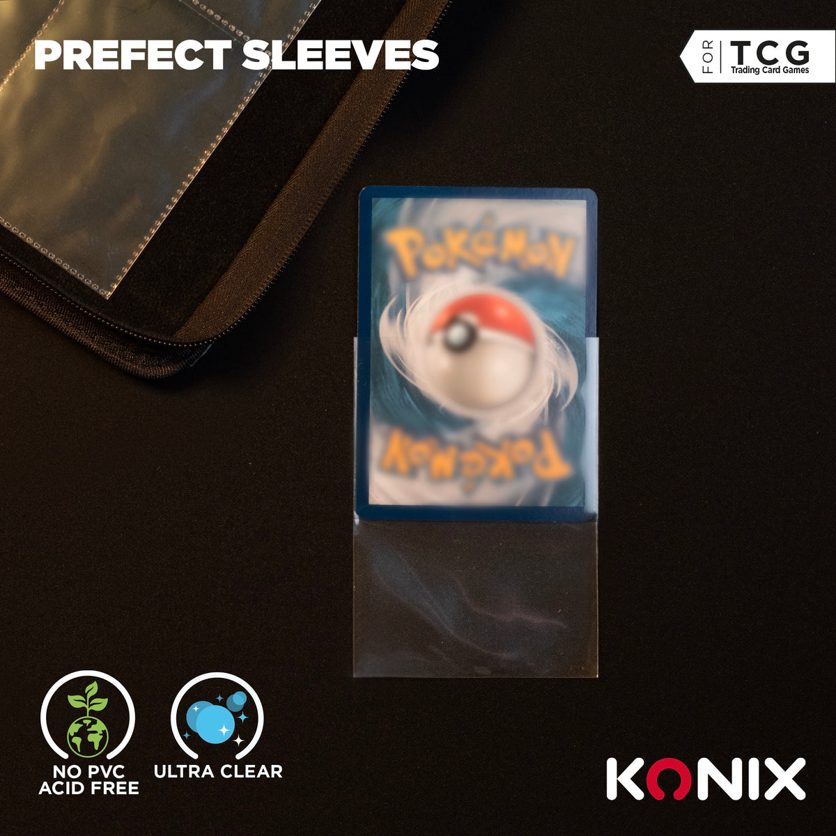 Sleeves - TCG - Perfect Fit Sleeves (100 pcs.) - Clear