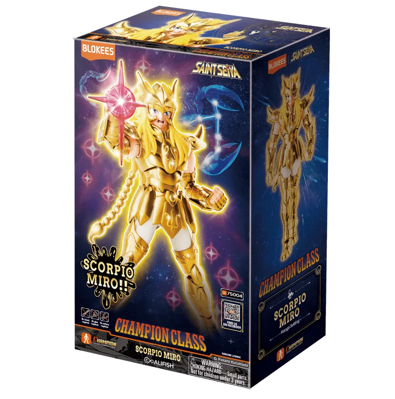 Saint Seiya Blokees Champion Class 03 Scorpio Milo