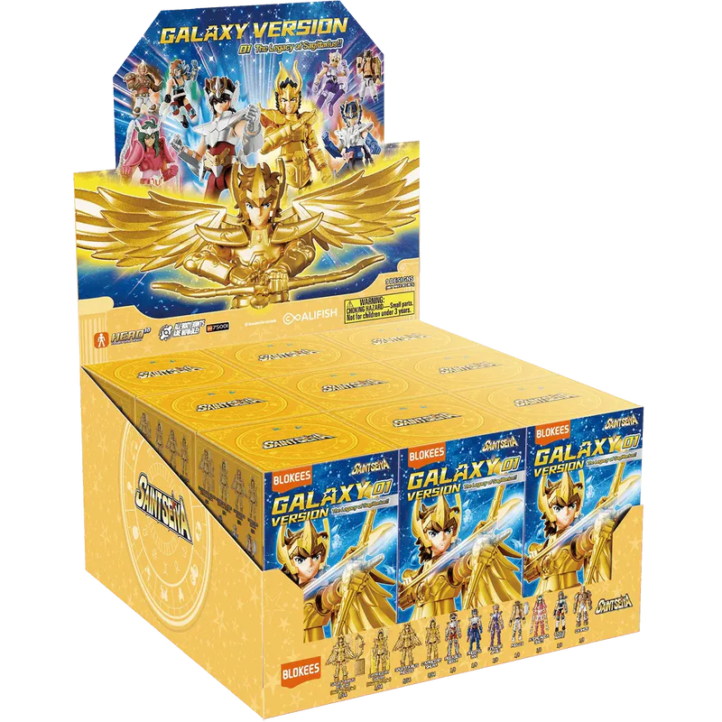 Saint Seiya Blokees Saint Seiya Galaxy Version 01 Asst 9pcs